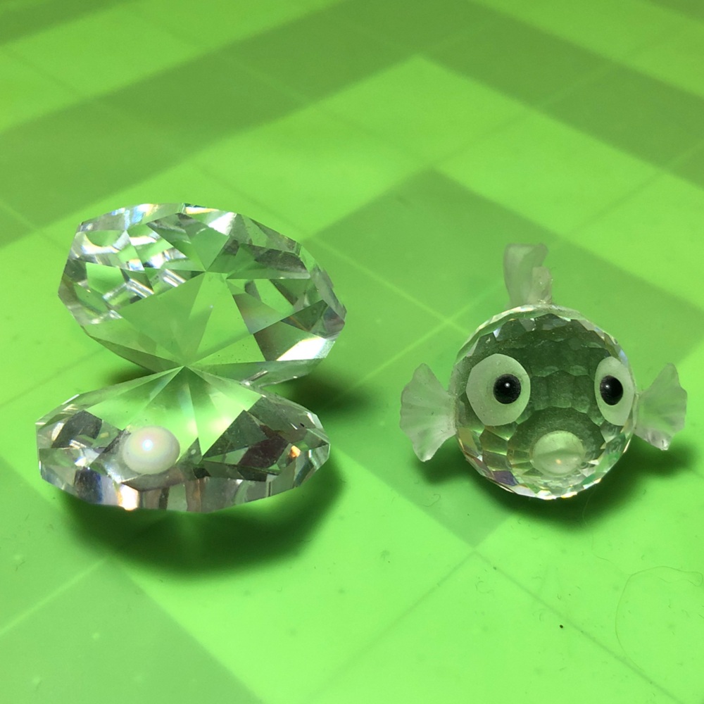 Swarovski crystal figures